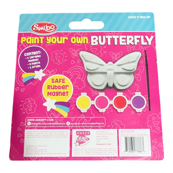 Butterfly - Painting Kit Brand - New Factory Sealed - Picture 2 of 2